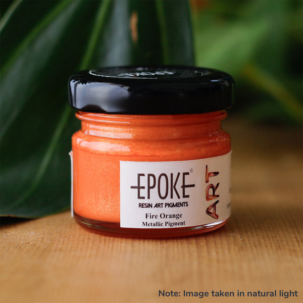 Fire Orange  (Metallic) - Mini Pigment Paste -20g