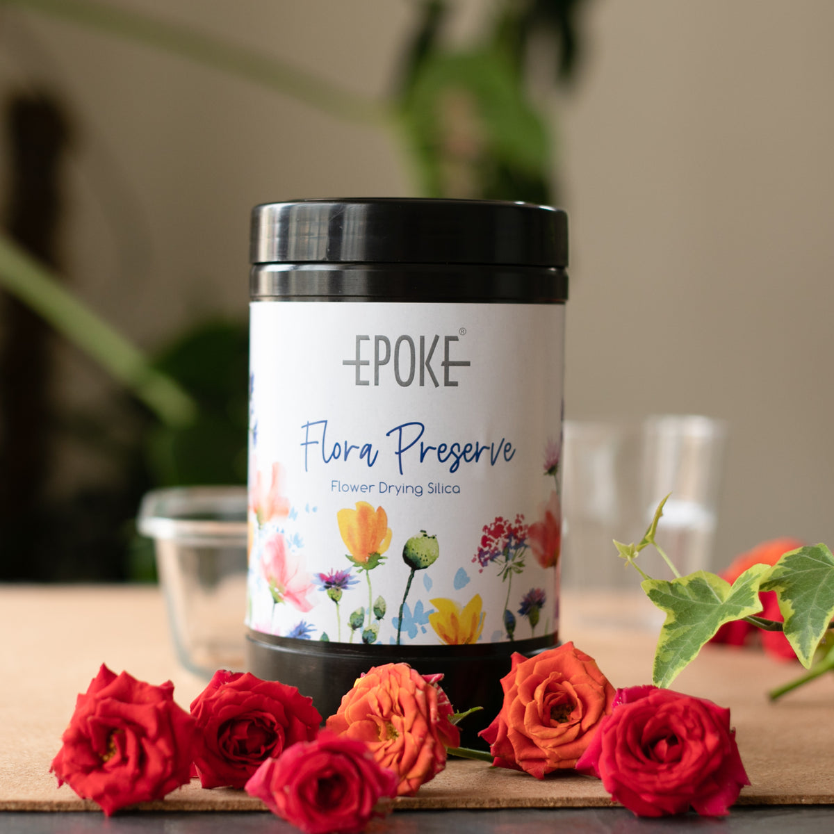 EPOKE Flora Preserve - Flower drying Silica (100g) – EPOKE Art