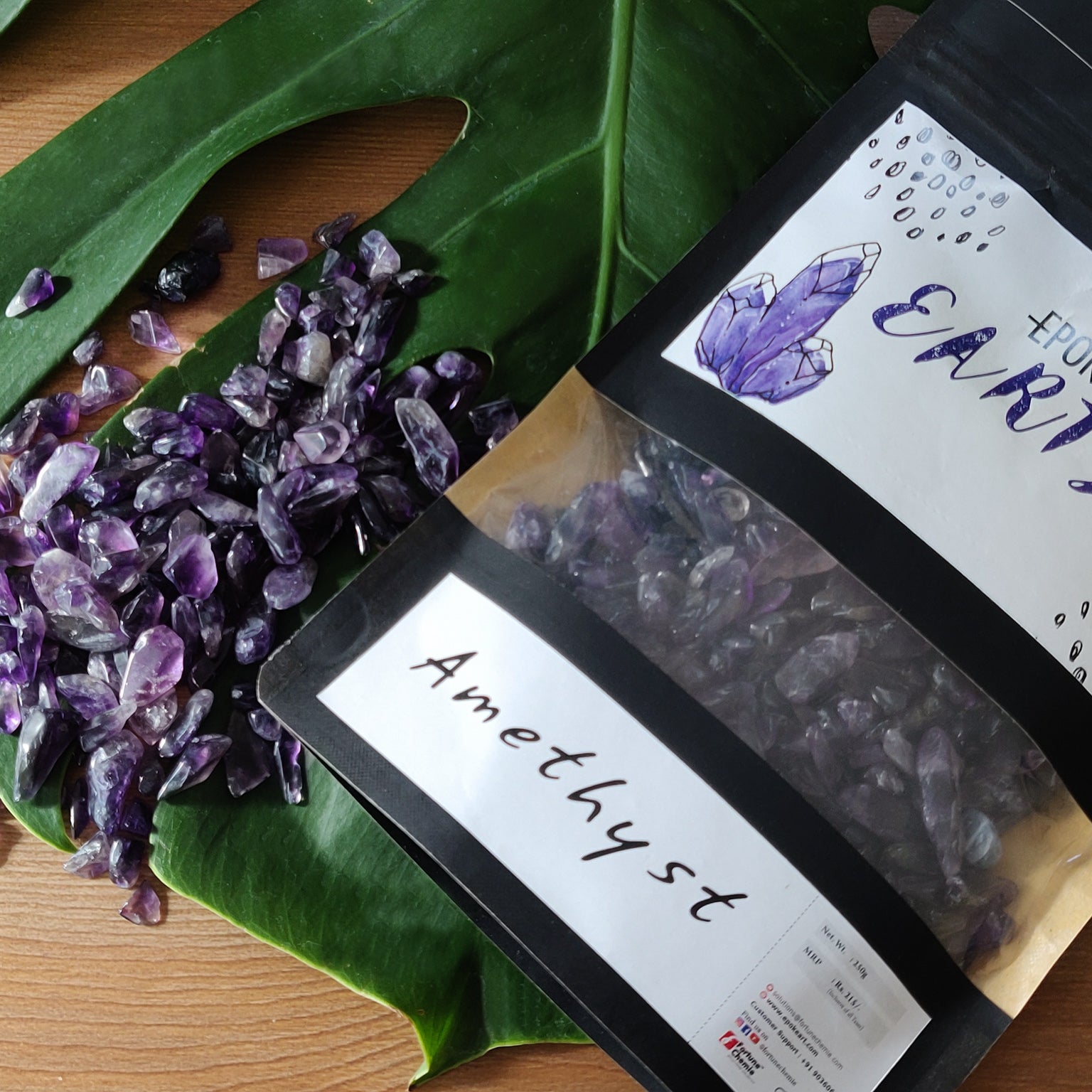 EPOKE EARTH -Amethyst Crystals(250g)