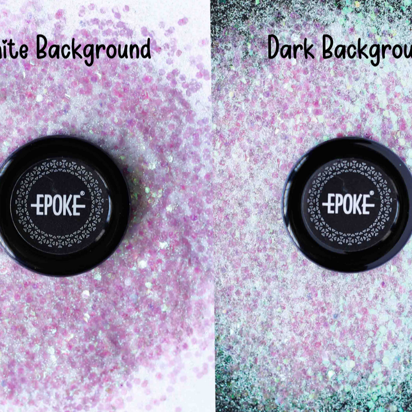 Application: Suitable for nail arts, body makeup, hair decoration, glitter slimes, resin art and craft, etc.