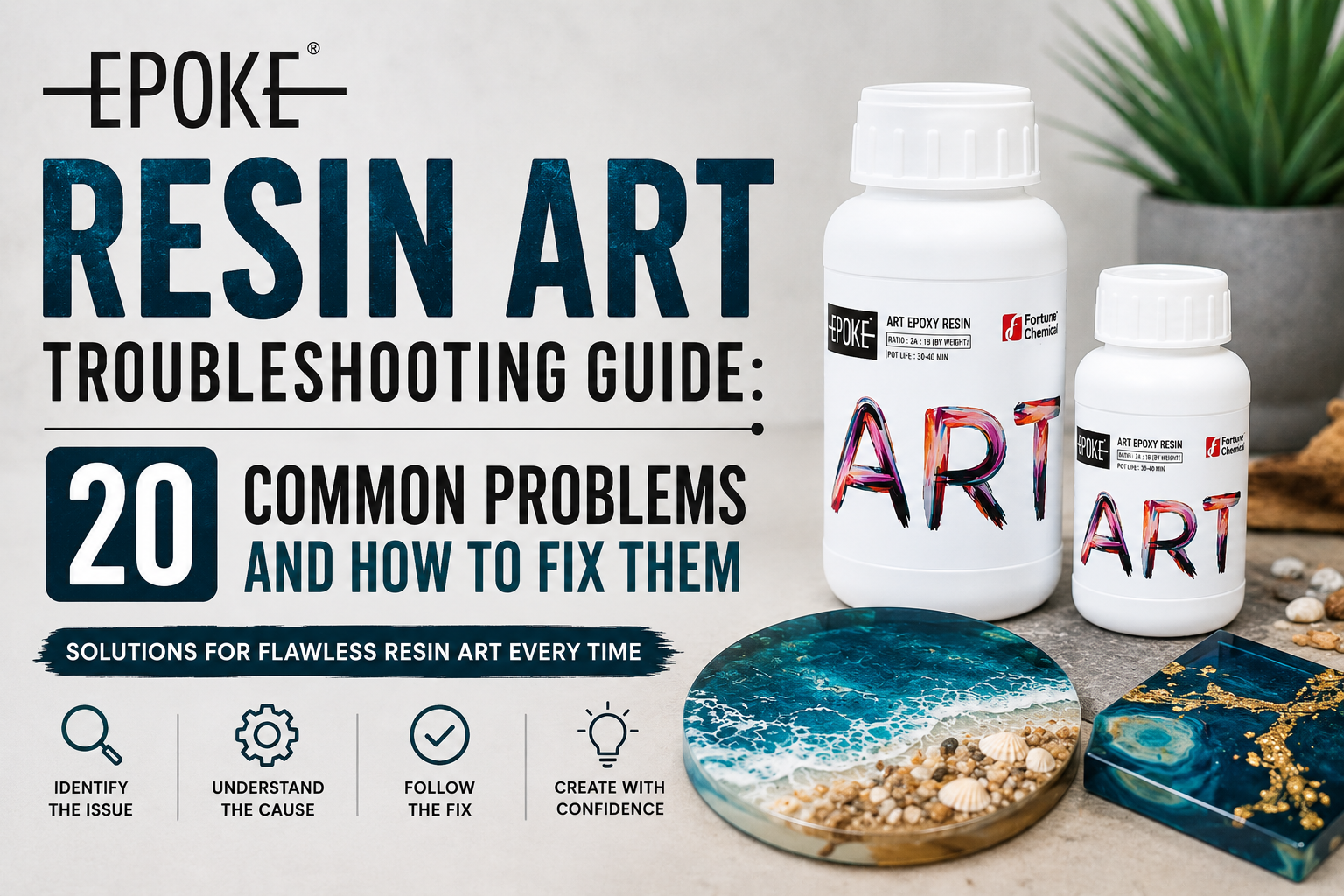 Resin Art Troubleshooting Guide: 20 Common Problems and How to Fix Them | EpokeArt 