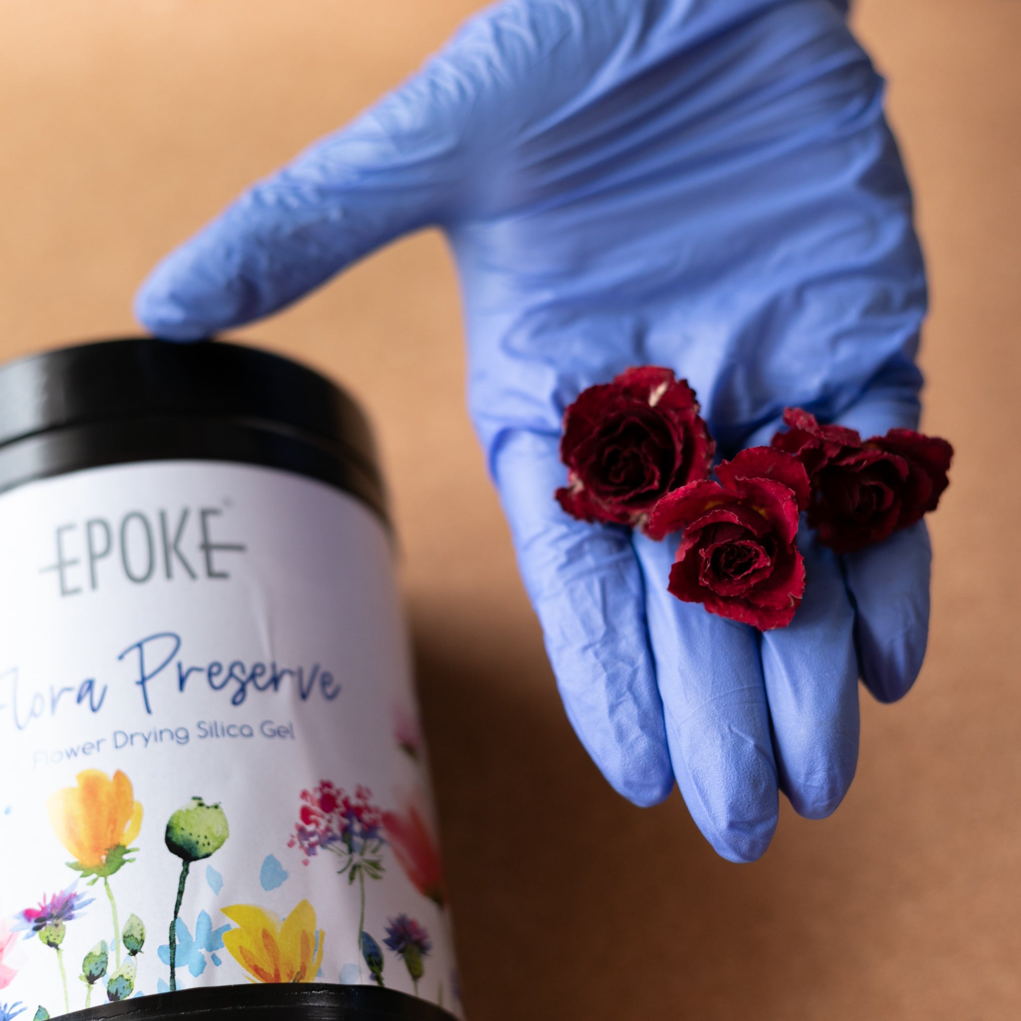 EPOKE Flora Preserve - Flower drying Silica (100g) – EPOKE Art